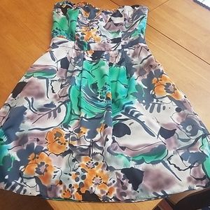 The Limited strapless dress